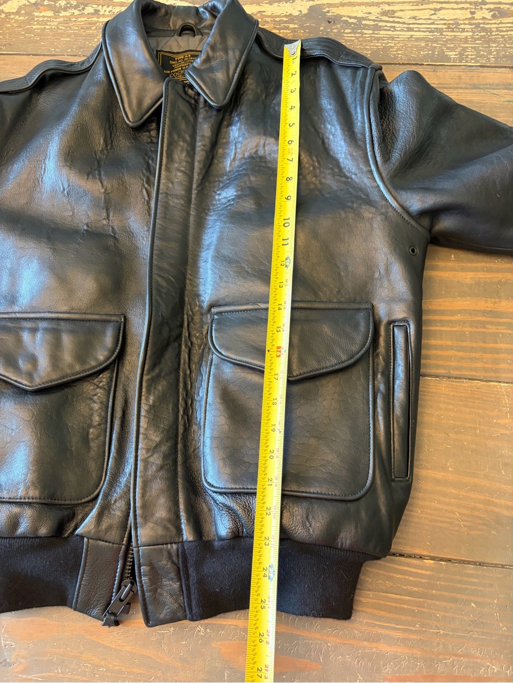 Type A-2 Flight Jacket , Cockpit Army Air Force, Size Small EXCELLENT pin Up - Picture 11 of 16